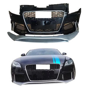 Kit de carrosserie de mise à niveau de pièces automobiles les plus vendues pare-chocs avant avec calandre en nid d'abeille pour Audi TT TTS <span class=keywords><strong>8J</strong></span> à <span class=keywords><strong>TTRS</strong></span> 2008-2014 - Product Image 1