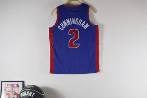 Kinder-Detroit # 2 Cade Cunningham 2025 City Declaration Trikot & Shorts - Digital Bedruckte Uniform Übergröße 100% Polyester - Product Image 3