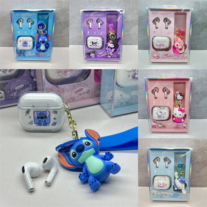 หูฟังบลูทูธ Stitch รุ่น Big Ear Dog TWS ไร้สาย สำหรับเล่นกีฬา ตัดเสียงรบกวน แบบใส่ในหู พร้อมจี้ Kulomi ขายส่ง - Product Image 6