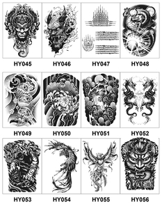 Atacado Impermeável 2 Semanas Plant Based Tatuagem Temporária Semi-Permanente Juice Herbal Jagua Tatuagem Temporária Etiqueta Últimos 15 dias - Product Image 5