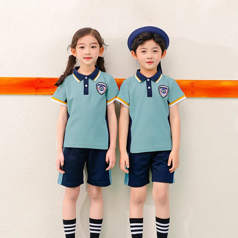 कस्टम थोक बच्चों के प्राथमिक स्कूल की वर्दी डिजाइन जापान हाई स्कूल के रंग लड़के लड़कियों सफेद शर्ट ड्रेस पैंट वर्दी