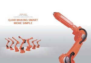 Robot Industri kecepatan tinggi untuk aplikasi jangkauan lebar pemosisian ulang luar biasa pemotongan Laser palletisasi Akurasi - Product Image 3