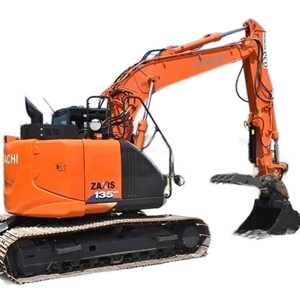 Chine Shanghai Vente chaude Excavatrice hydraulique d'occasion de haute qualité de 13 tonnes Hitachi 135 Excavatrice sur chenilles ZX135US - Product Image 1