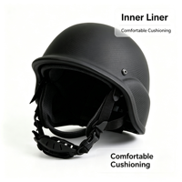 Casque de protection intégral en fibre de carbone 3K ultra-léger, épaisseur 1,8 mm, réglable, résistant aux chocs, équipement de sécurité pour kart