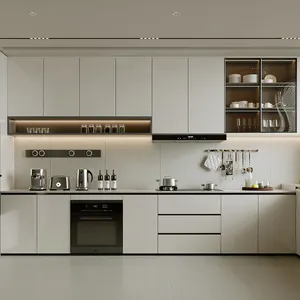 Home Style Interior Smart Kitchen Cabinets Design Villa American Standard Kitchen Cabinets Wall Cabinet