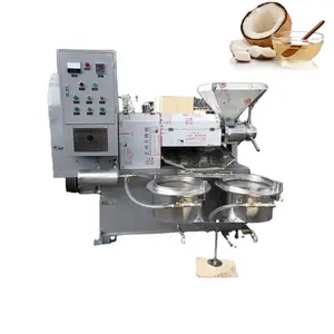 Commercial cotton seed olive coconut cold hot filter oil screw press extraction machine oil pressing machine