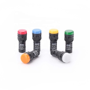 OEM 레드 16mm LED 인디케이터 라이트 IP65 AC/DC 6-380V 20mA 산업용 파일럿 패널 전기용 - Product Image 5