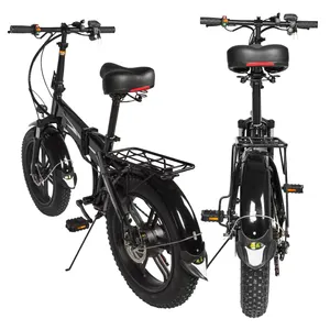 Оптовые продажи амортизатор для велосипедов-Передний и задний двойной амортизатор, воздушный демпфирующий дизайн, складной электрический велосипед, 27 скоростей, 21 дюйм, гибридный Электрический велосипед для взрослых