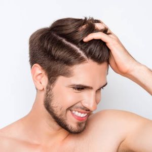 LONGFOR Cheveux injectés Super Thin Skin Human Hair Toupee Hair Replacement System for Men Patch Offre Spéciale on Stock - Product Image 1