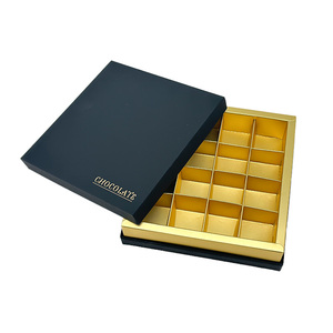 Scatole per Cioccolatini Personalizzate all'Ingrosso, Confezioni Regalo di Lusso per Cioccolato con Logo Personalizzato - Product Image 1