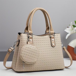 Brand New Women's <b>Handbag</b> Fashionable Large Shiny Tote Bags Premium Quality Shoulder Crossbody Bag with <b>Small</b> Bag Charm - Product Image 4