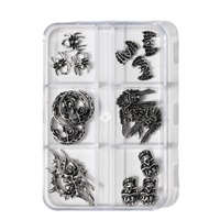 Ensemble de breloques pour nail art en alliage Halloween 2024, crânes, fantômes, araignées, chauves-souris, décorations d'ongles gothiques 3D
