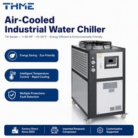 Refroidisseur d'air industriel à eau avec pompe centrifuge et compresseurs multiples pour le moulage par injection plastique