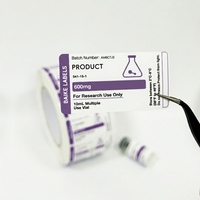 Étiquettes personnalisées pour flacons, autocollants imperméables, finition brillante ou mate, adhésifs, pour emballage de bougies et artisanat