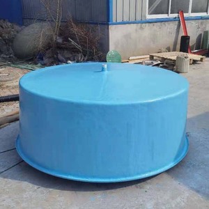 Bassin circulaire en PRV pour l'aquaculture, étang rond pour l'élevage de poissons, élevage de koïs, bassin de haute qualité - Product Image 5