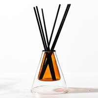 Flacon diffuseur en verre vide de 3.4 OZ, 4 OZ, bouteilles de parfum et d'arôme, récipient d'huile essentielle pour usage domestique, coffret cadeau