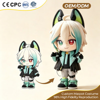 Mascotte personnalisée de haute qualité, dessin animé, cosplay adulte, peluches sur mesure à partir de photo ou de conception