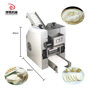 Small Business Spring Roll Chapati Samosa Making Machine / Dough Pastry Dumpling Skin Wrapper Maker factory price