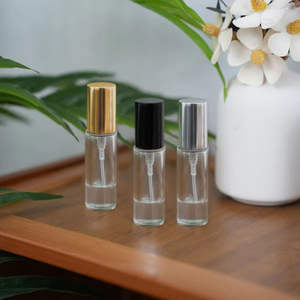 Nieuwe design 5ml ronde drukflesjes van glas, premium continue spray parfumfles, verzonden vanuit de Verenigde Staten naar Nederland - Product Image 3