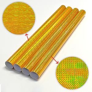 <span class=keywords><strong>Rouleau</strong></span> de vinyle auto-adhésif holographique chromé argent/or pour impression jet d'encre/éco-solvant/UV/latex en gros - Product Image 5