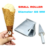 Petite machine industrielle semi-automatique pour la fabrication de cornets de glace manuels