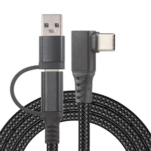 28AWG 1M 1.2M 1.5M קלוע מיקרו USB כבל סנכרון כבל נתונים עבור טלפון נייד USB c כבל