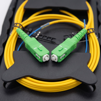 Boîtier de lancement de fibre optique monomode SC/APC-SC/UPC, outil de test, certifié CE RoHS, pour réseaux FTTH FTTB FTTX, fourni par l'usine Wanbao
