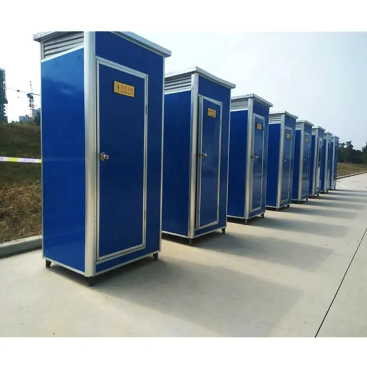 Toilettes portables légères, faciles à monter et rapide, Wc/Rv, avec douche pour espace de stade
