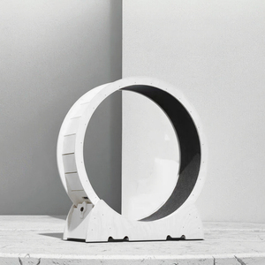 ADZIA Rouleau d'exercice silencieux en bois écologique pour animaux de compagnie, roue de course tendance pour chat, structure d'escalade, jouet d'exercice pour chat TikTok - Product Image 5