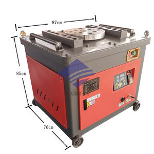 Dobladora de acero CNC semiautomática con PLC y procesamiento de motor de acero al carbono - Product Image 1