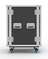 Rack Flight Case 16U Foam Shockmount Amplifier Rack Flight Case Shock Proof