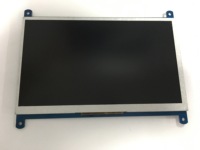 Monitor LCD de Marco Abierto con Pantalla Táctil IPS de 7 Pulgadas, Resolución 1024x600, Fuente de Alimentación USB 5V 2A para Raspberry Pi