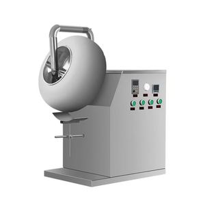 Machine automatique de fabrication de snacks aux cacahuètes par enrobage à chaud 2026, machine à enrober les cacahuètes au chocolat et au caramel - Product Image 1
