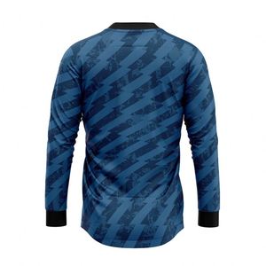 Camiseta de Fútbol Retro Dinámica de Alto Rendimiento, Personalizada, Deportiva, Vintage, Unisex, para Entrenamiento, Cuello en V, Completa - Product Image 2