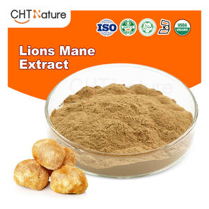 CHTNature OEM Pó de Extrato Orgânico de Cogumelo Juba de Leão (Hericium Erinaceus) com Corpo Frutífero e Micélio - Product Image 3