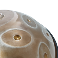 Raysen Pro Series 12 Notes Handpan Hard Case Handpan 12 Nota Profesional Handpan-drum