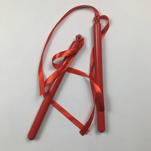 Wholesale Multi Color Wooden Rhythm Sticks Mallet With Ribbon For Kids Dance Performance <b>Musical</b> Accessories - Product Image 2