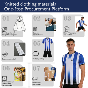 Ensemble de maillots de football en jersey 100% polyester à séchage rapide TOURISTA City Team unisexe pour adultes à manches courtes <span class=keywords><strong>2022</strong></span> <span class=keywords><strong>2023</strong></span> <span class=keywords><strong>Nouveau</strong></span> <span class=keywords><strong>maillot</strong></span> de football - Product Image 3