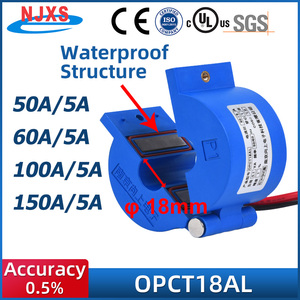 Transformador de Corriente de Núcleo Dividido a Prueba de Agua OPCTF18EGL para Uso en Interiores y Exteriores, Rango de Medición 50A-150A - Product Image 4