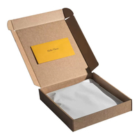 Boîtes d'expédition en papier ondulé recyclables personnalisées pour chaussures et vêtements, boîtes postales en papier