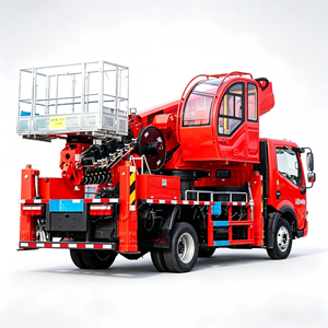 รถบรรทุกติดตั้งเครนยกของแบบยืดหดได้ DONGFENG 4x2 ระยะยกสูง 20-45 เมตร ผลิตจากโรงงานโดยตรง - Product Image 2