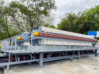 Filter Press Otomatis Tekanan Tinggi, Filter Press Manual, Filter Press Plat dan Rangka Industri untuk Pengolahan Air