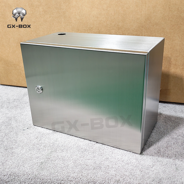 Custom Industrial Use Electricity Control Panel Cabinet Outdoor Stainless Steel Distribution Box Junction Box