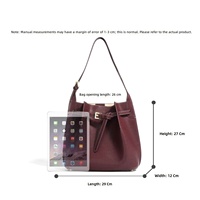 Nouveau Sac à Bandoulière de Luxe en Cuir Véritable pour Femme 2026 – Tendance Décontractée, Grande Capacité, Cuir de Vachette de Haute Qualité, Imperméable, Deux Bretelles