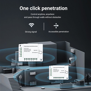 Kaige lighting 24V 4 yolları kablosuz ışık anahtarı aydınlatma için uzaktan kumanda kablosuz anahtarı ile 433MHz RF anahtarı - Product Image 5