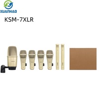 Microphone d'Studio KSM-7XLR, Microphone à Condensateur Professionnel pour l'Enregistrement Vocal, les Podcasts et l'Équipement Audio de Studio Domestique