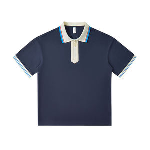 Camisetas de polo de hombre de talla grande de algodón de alta calidad al por mayor logotipo personalizado camisetas de polo uniformes de sublimación lisas Golf Fit para niños - Product Image 4