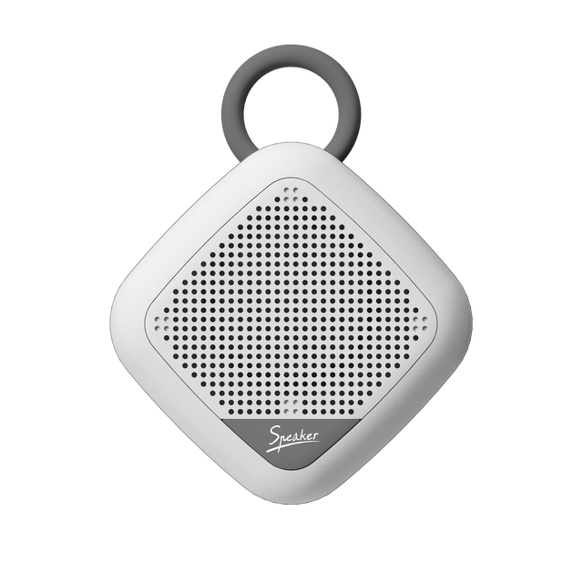 Travel Mini Hook Mount Speaker 300mAh TWS Stereo Sound Portable Outdoor Music Player