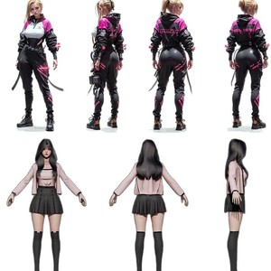 บริการสร้างโมเดลตัวละคร 3 มิติ Maya 3D Max Blender C4D ออกแบบฟิกเกอร์ตามสั่ง สำหรับงานศิลปะเกม - Product Image 4