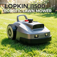 Lopkin L1500/L2500 DIY Roboter-Rasenmäher mit KI-Visueller Navigation, App-Steuerung, Batteriebetrieb, IPX6 Wasserdicht, 210mm Schnittbreite